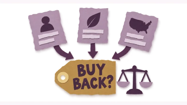 Cut-paper collage illustration for “Should a Teacher Buy Service Credit? A Decision Process for Prior Service, Leave, and Out-of-State Years” — Special Education Classroom Desk