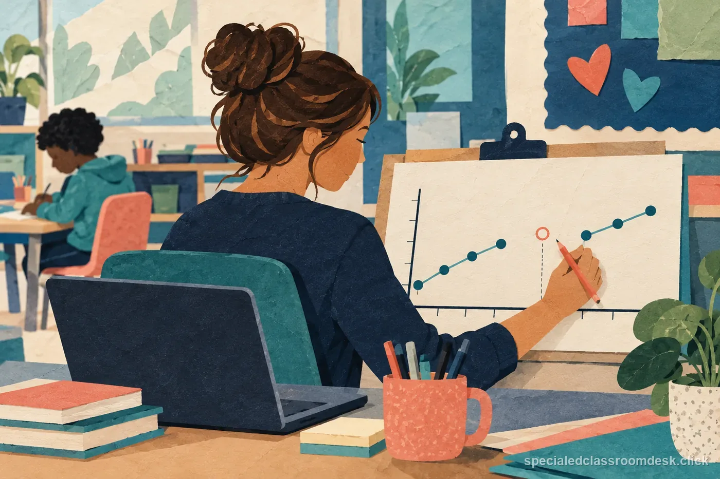 Illustration for IEP Progress Monitoring When a Student Is Absent: Record Missed Probes Without Distorting the Trend
