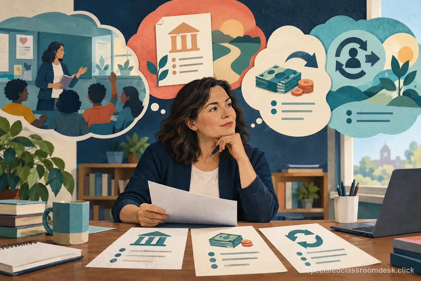 Illustration for Leaving Teaching Before Pension Vesting: What to Check Before You Resign or Take a Refund