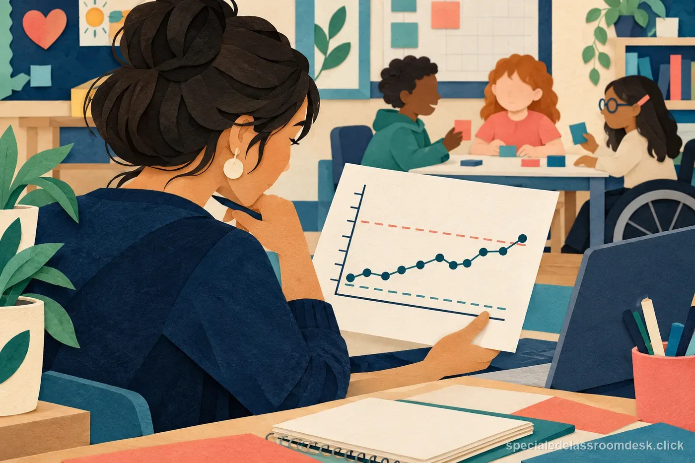 Illustration for How to Read IEP Progress-Monitoring Data Without Overreacting to One Score