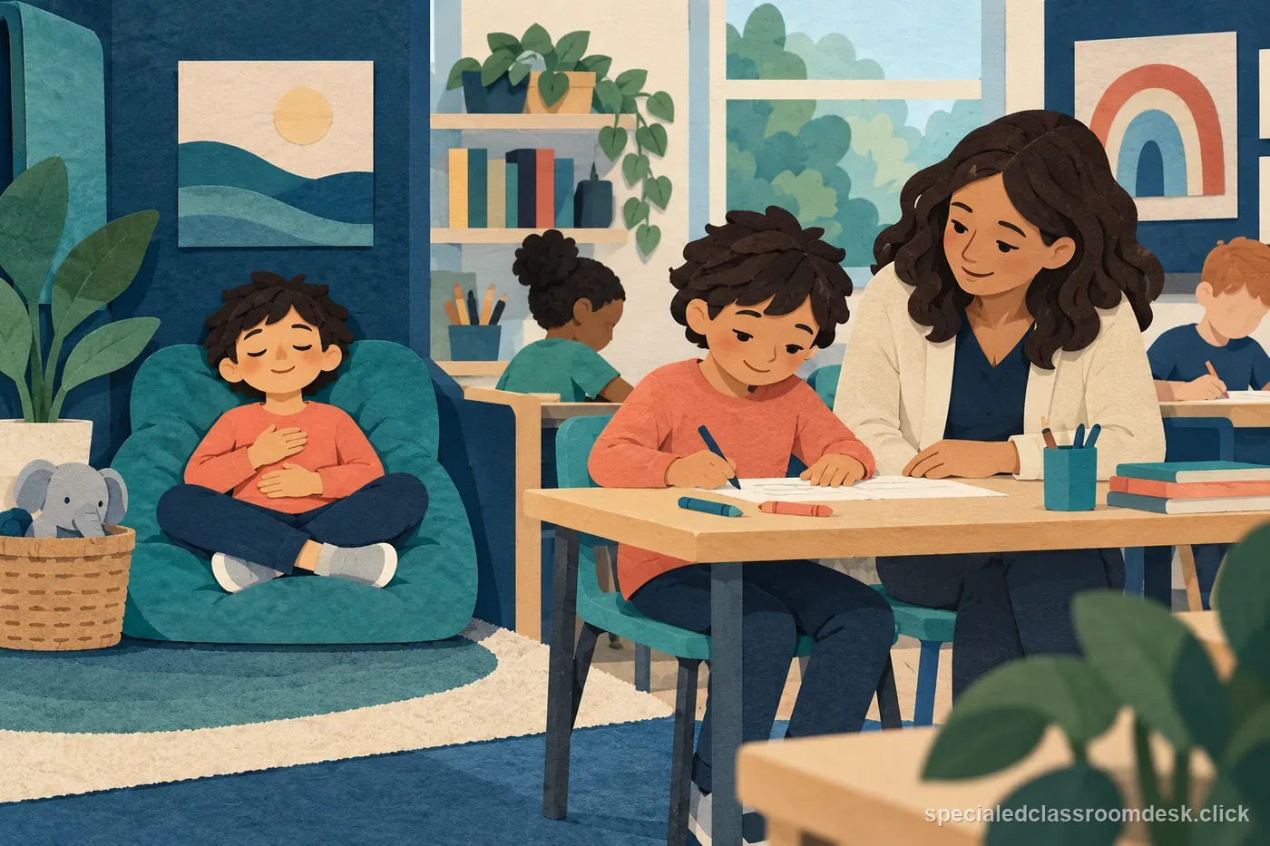Illustration for Self-Regulation IEP Goal Example: Measure Recognition, Strategy Use, and Return to Learning