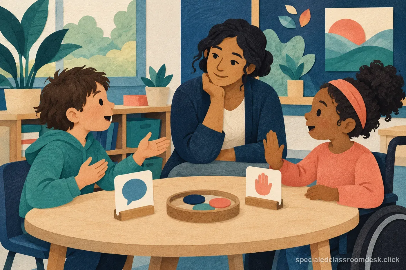 Illustration for Social Skills IEP Goal Example: Measure a Real Interaction Without Scoring Personality