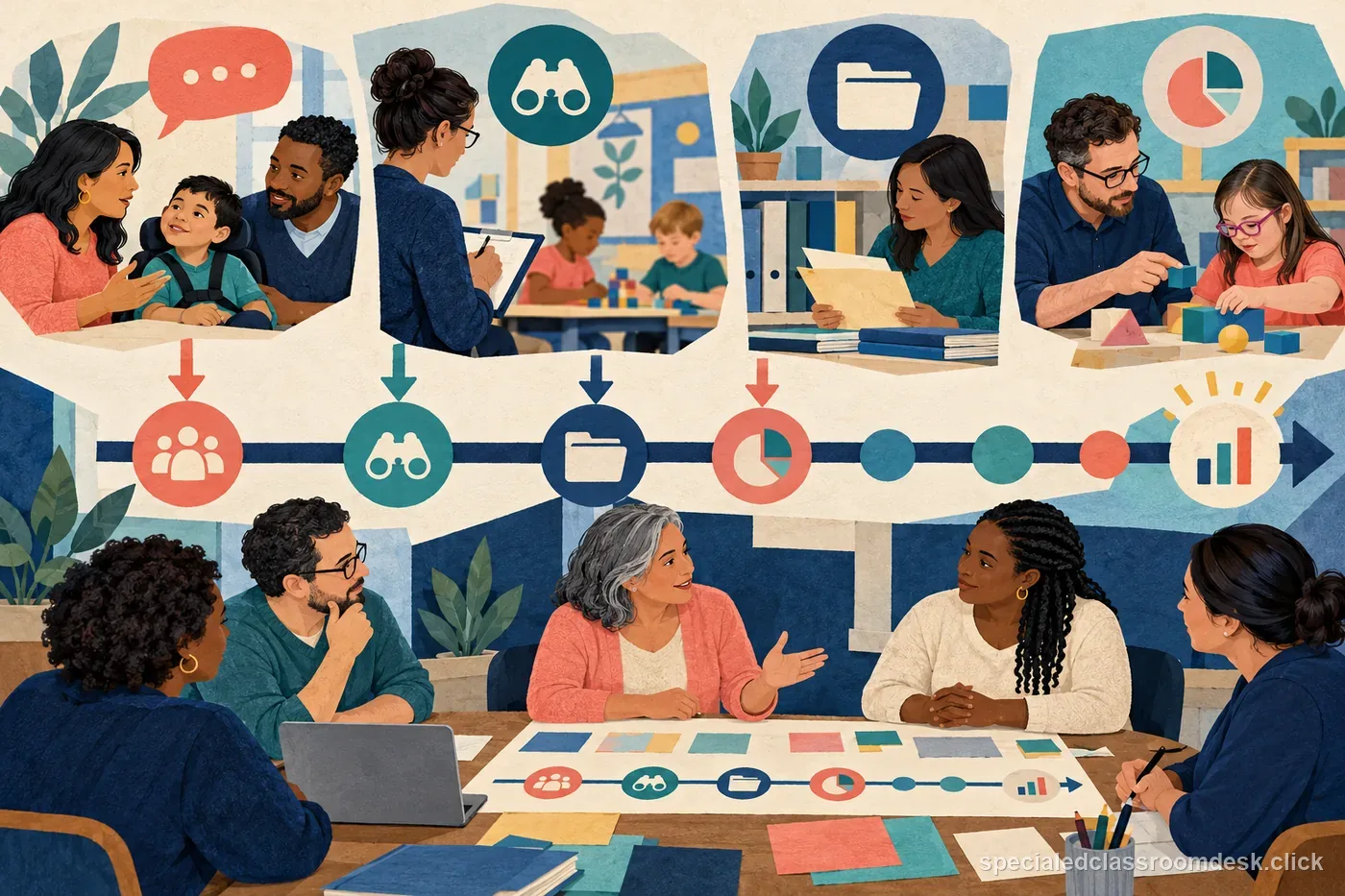 Illustration for Special Education Evaluation Process: From Referral Question to Eligibility Meeting