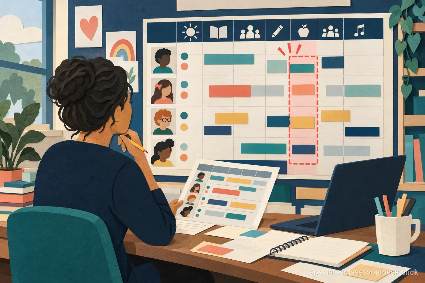 Illustration for How to Fit IEP Service Minutes Into a Weekly School Schedule Without Losing the Record