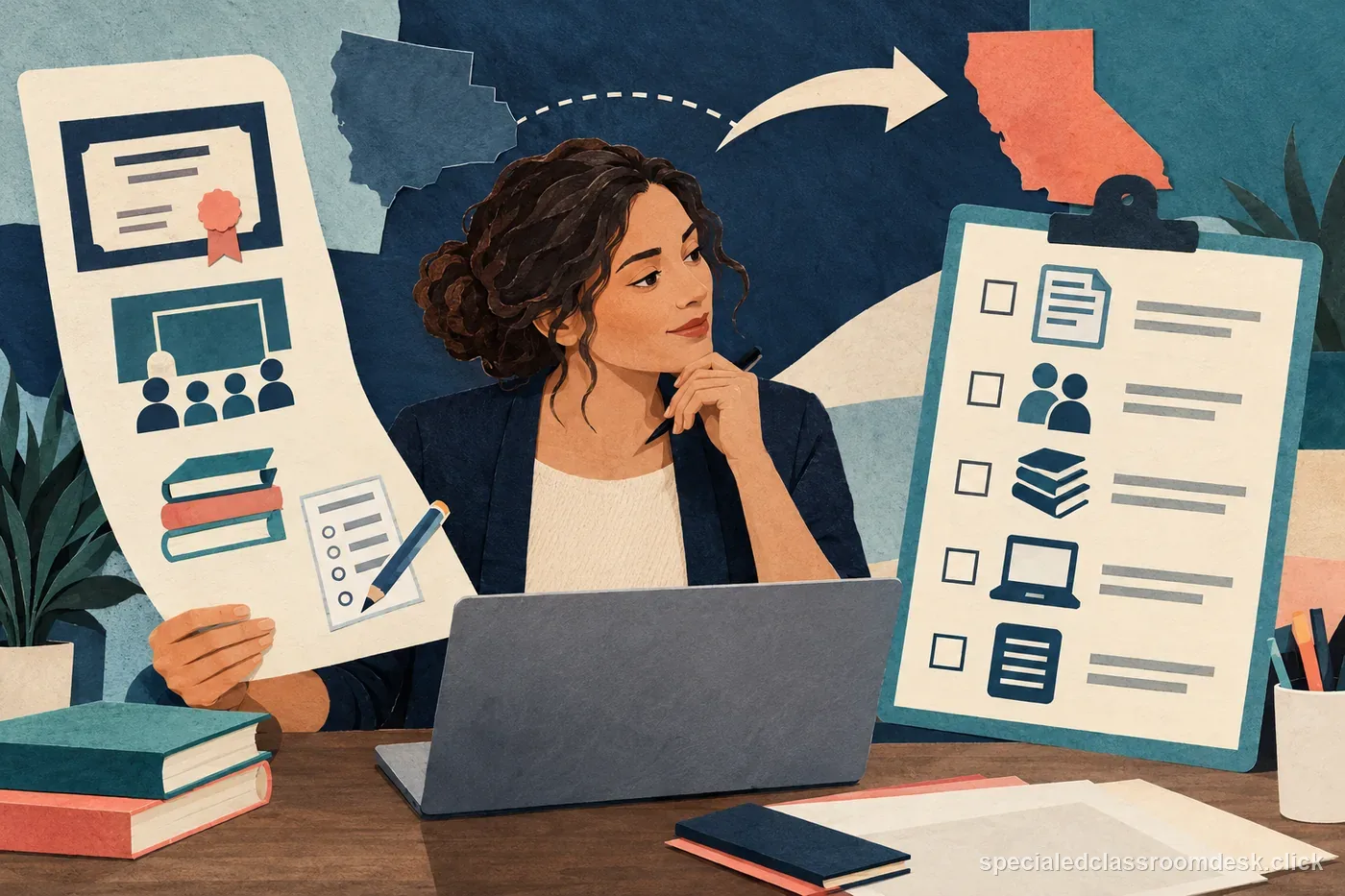 Illustration for How to Transfer a Special Education Teaching License to Another State
