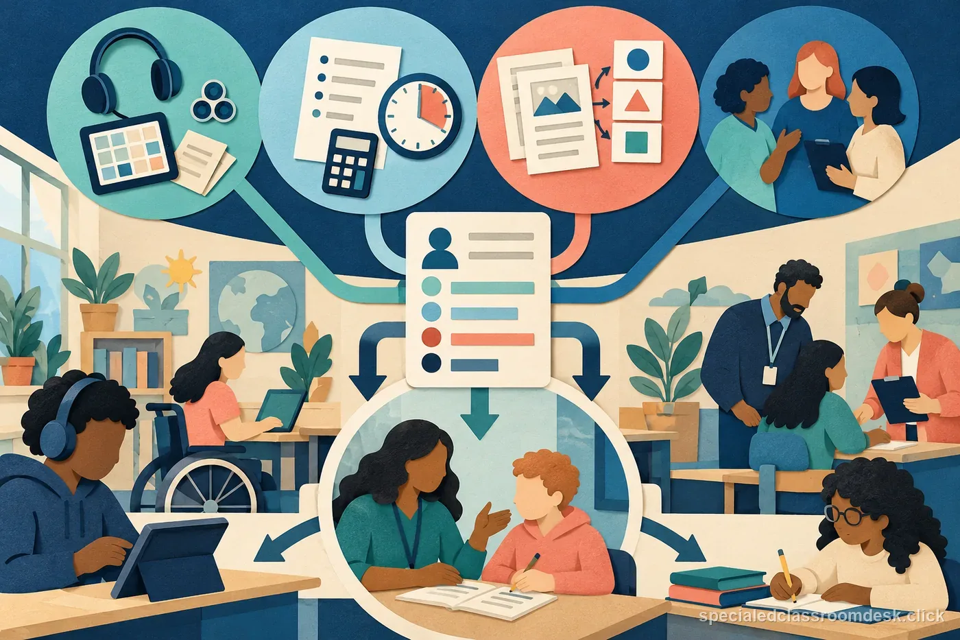 Illustration for Where Do Accommodations Go in an IEP, and How Specific Should the Wording Be?
